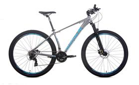 Bicicleta audax havok sx - cinza/azul - tamanho 15