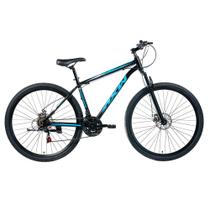 Bicicleta AXW Aro 29 Aço Shimano com Freio a Disco e Suspensão