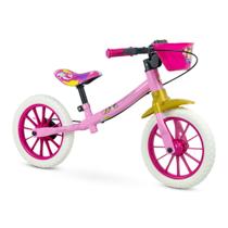 Bicicleta Balance Aro 12" Princesas Nathor - 100960160004 Bicicleta Balance Aro 12" Princesas Nathor - 100960160004