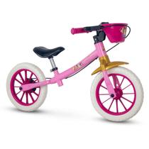 Bicicleta Balance Bike Infantil Princesas Aro 12 - Nathor