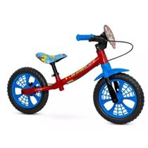 Bicicleta Balance Infantil Aro 12 Homem Aranha Nathor