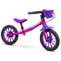 Bicicleta Balance sem Pedal Bike Feminina 3 Freio Traseiro a Tambor Nathor