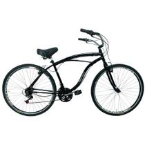 Bicicleta Beach Caiçara Aro 29 Freio V-Brake Masculina Preto Bicicleta Beach Caiçara Aro 29 Freio V-Brake Masculina Preto
