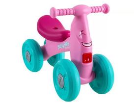 Bicicleta Bebê Infantil Equilibrio Baby Bike De Equilíbrio Rosa 1156 Bandeirante