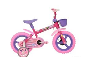 Bicicleta Bicicleta Infantil Menina Aro 12 Athor Kids