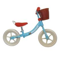 Bicicleta Bike Infantil Equilíbrio Sem Pedal Com Cestinha