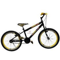 Bicicleta Bike Infantil Menino Aro 20 c/ Aros Aeros Acessórios Coloridos