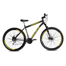 Bicicleta Bike MTB Aro 29 Avance 21v Freio A Disco Aço Carbono C/ Susp