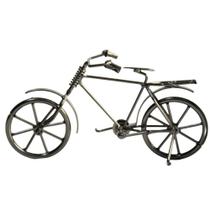 Bicicleta Bike Rony Enfeite Decorativo Prata 17X11X6Cm Mt