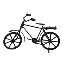 Bicicleta Bike Rony Enfeite Decorativo Preto 17X11X6cm MT