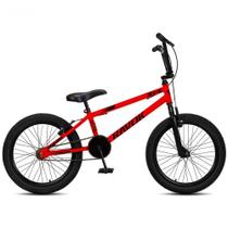 Bicicleta BMX Cross Aro 20 RV-X Aro Aero Freio V-Brake Ravok Vermelho Bicicleta BMX Cross Aro 20 RV-X Aro Aero Freio V-Brake Ravok Vermelho