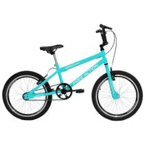 Bicicleta Bmx Sts Cross Aro 20 Quadro Aço 1v Verde Tiffany Free Action Bicicleta Bmx Sts Cross Aro 20 Quadro Aço 1v Verde Tiffany Free Action
