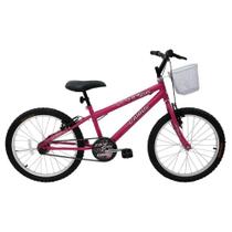 Bicicleta Cairu Aro 20 Mtb Fem Star Girl - 319700 Rosa-pink Bicicleta Cairu Aro 20 Mtb Fem Star Girl - 319700 Rosa-pink