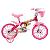 Bicicleta Cairu Infantil Flower Aro 12 Freio tambor