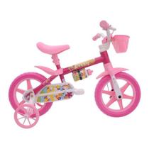 Bicicleta Cairu Infantil Flower Aro 12 Freio tambor