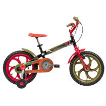 Bicicleta Caloi Aro 16 Infantil Power Rex