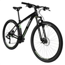 Bicicleta Caloi Aro 29 Flex 21 Marchas Com 24 velocidades Até 100kg Preto Freios Hidráulicos TMR29V24 - 004645.19005