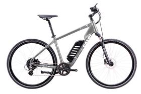 Bicicleta Caloi E-Vibe City Tour 8V. MY23 Aro 700 - Cinza