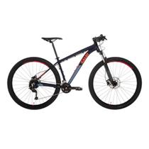 Bicicleta Caloi Moab Azul 18V 29 Rock Shox A22 + Piscas