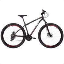 Bicicleta Caloi Vulcan Tamanho 17 Aro 29 21 Velocidades Cinza Ano 2023 004515.19005
