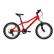 Bicicleta Caloi Wild XS aro 20 7 velocidades Vermelho a25