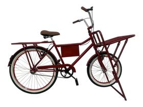 Bicicleta Cargueira De Carga Pesada Bagageira Vintage Retro