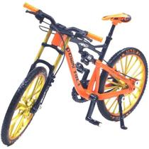 Bicicleta Coleção Miniatura Metal Bike Dobrável Mountain Bike Die Cast(LA)