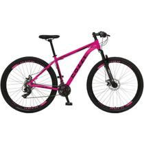Bicicleta Colli Aluminio ARO 29 Freio a Disco Shimano 21 Marchas - 531.19 Rosa