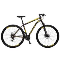 Bicicleta Colli Athena Aro-29 Com Freio A Disco E 21 Marchas Preto E Amarelo Bicicleta Colli Athena Aro-29 Com Freio A Disco E 21 Marchas Preto E Amarelo