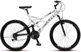 Bicicleta Colli Gps A.26 Aero Tam 19 F.V-break Dp.Susp. Full 21v - Branco