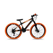 Bicicleta Colli Grau Aro 26 Aço Bike Freestyle 21v Preto