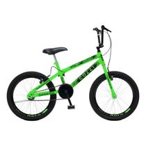 Bicicleta colli max boy cross aro 20 verde neon tamanho do quadro 12 Bicicleta colli max boy cross aro 20 verde neon tamanho do quadro 12