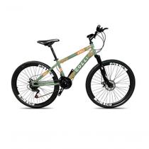 Bicicleta Colli Mônaco Aro 26 Disco 21 V Rapid Fire Cor Vermelho Tamanho Do Quadro 13,5