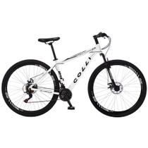 Bicicleta Colli Quadro em Alumínio 21 Marchas Aro 29 Freio a Disco Kit Shimano