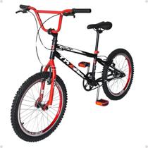 Bicicleta Cross Freestyle TKZ Shinobi Aro 20 Colorido Alumínio