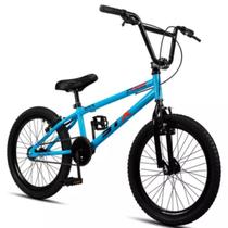 Bicicleta Cross Stx Aro 20 Infantil Freio V-brake Azul e Preto