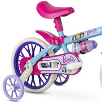 Bicicleta da Barbie Aro 12 Infantil Nathor