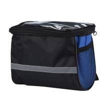 Bicicleta de bicicleta top frame frente Pannier Saddle Tube Saco Bik