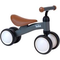 Bicicleta de Equilibrio 4 Rodas Cinza Buba 22588