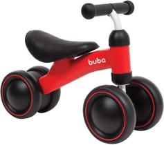 Bicicleta de Equilíbrio 4 Rodas Vermelho - Buba