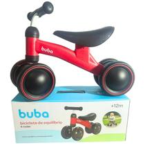 Bicicleta de equilibrio andador infantil 4 rodas sem pedal - BUBA