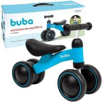 Bicicleta de Equilibrio Azul Infantil 4 Rodas Buba Baby