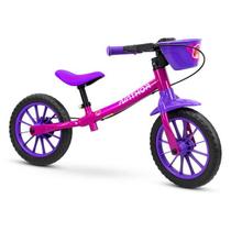 Bicicleta de Equilíbrio Balance Bike Feminina 3 Nathor