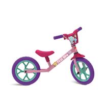 Bicicleta de equilíbrio balance bike rosa - bandeirante