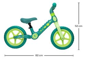 Bicicleta De Equilíbrio Balance Bike S/ Pedal Bebê Buba