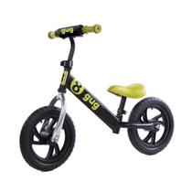 Bicicleta de equilibrio balance sem pedal preto e amarelo gug 1912 até 35kg