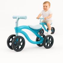 Bicicleta de Equilibrio Bike Infantil 4 Rodas Sem Pedal Assento Anatomico Confortavel Leve e Segura