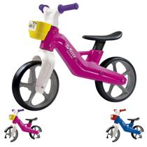 Bicicleta de Equilibrio Bike sem Pedal Infantil Altura do Banco Ajustavel Pneu de Borracha