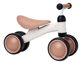 Bicicleta De Equilibrio Buba 4 Rodas Bege