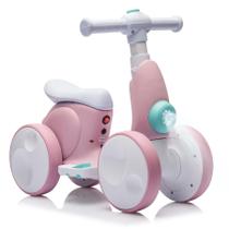 Bicicleta de Equilíbrio Elétrica para Bebê wiqins 4 em 1 com Bolhas, Música e LED Bicicleta de Equilíbrio Elétrica para Bebê wiqins 4 em 1 com Bolhas, Música e LED